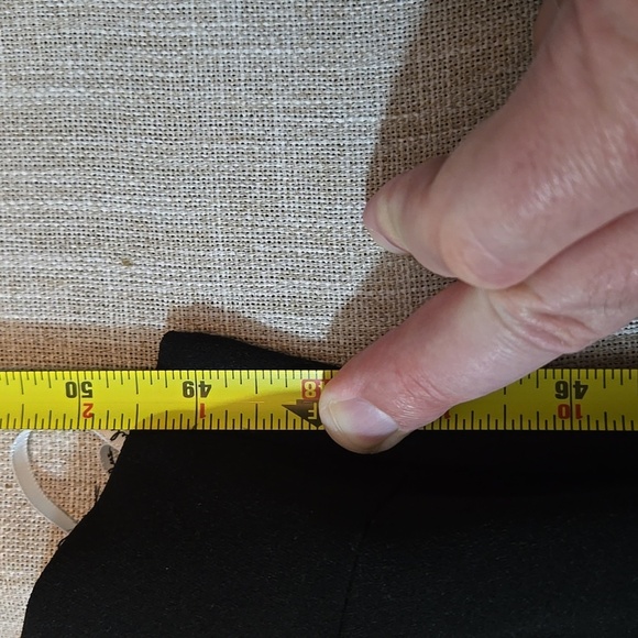 Lulus Womens Strapless NWT Elegant Black Maxi Dress With Ruffle Slit XL - Picture 8 of 8